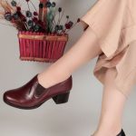 کفش زنانه چرم طبیعی گاویی مدل مارال
