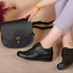 کفش زنانه چرم طبیعی گاوی مدل